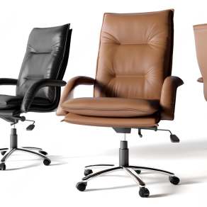 现代办公椅3D模型下载